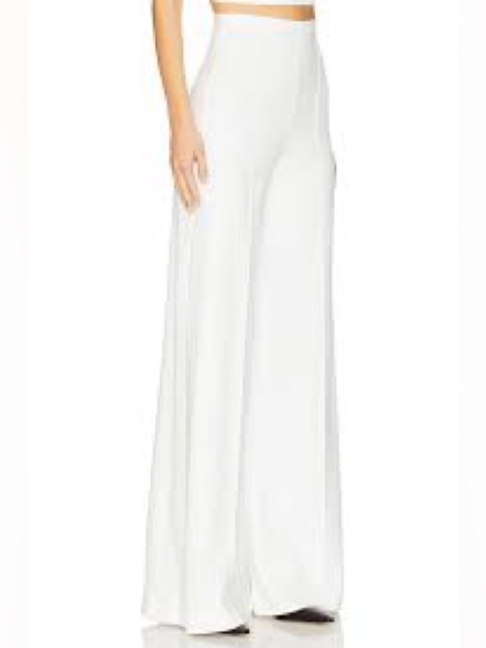 Ripley Rader Ponte Knit Wide Leg Pants High Waist Off White Size 2X